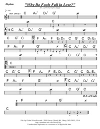 Sample chord sheet